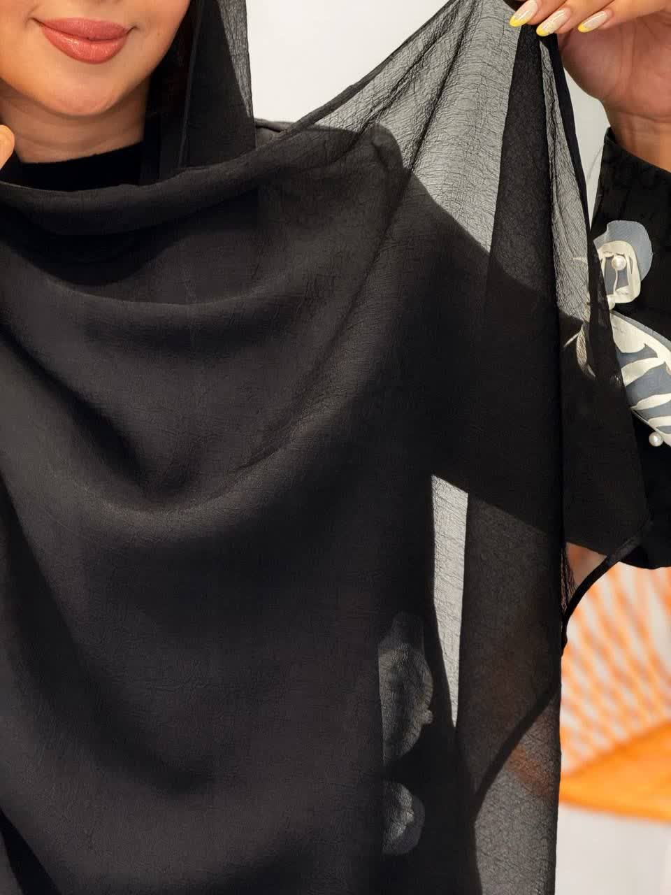 3248-شال حریر دلارا (ویژه محرم)