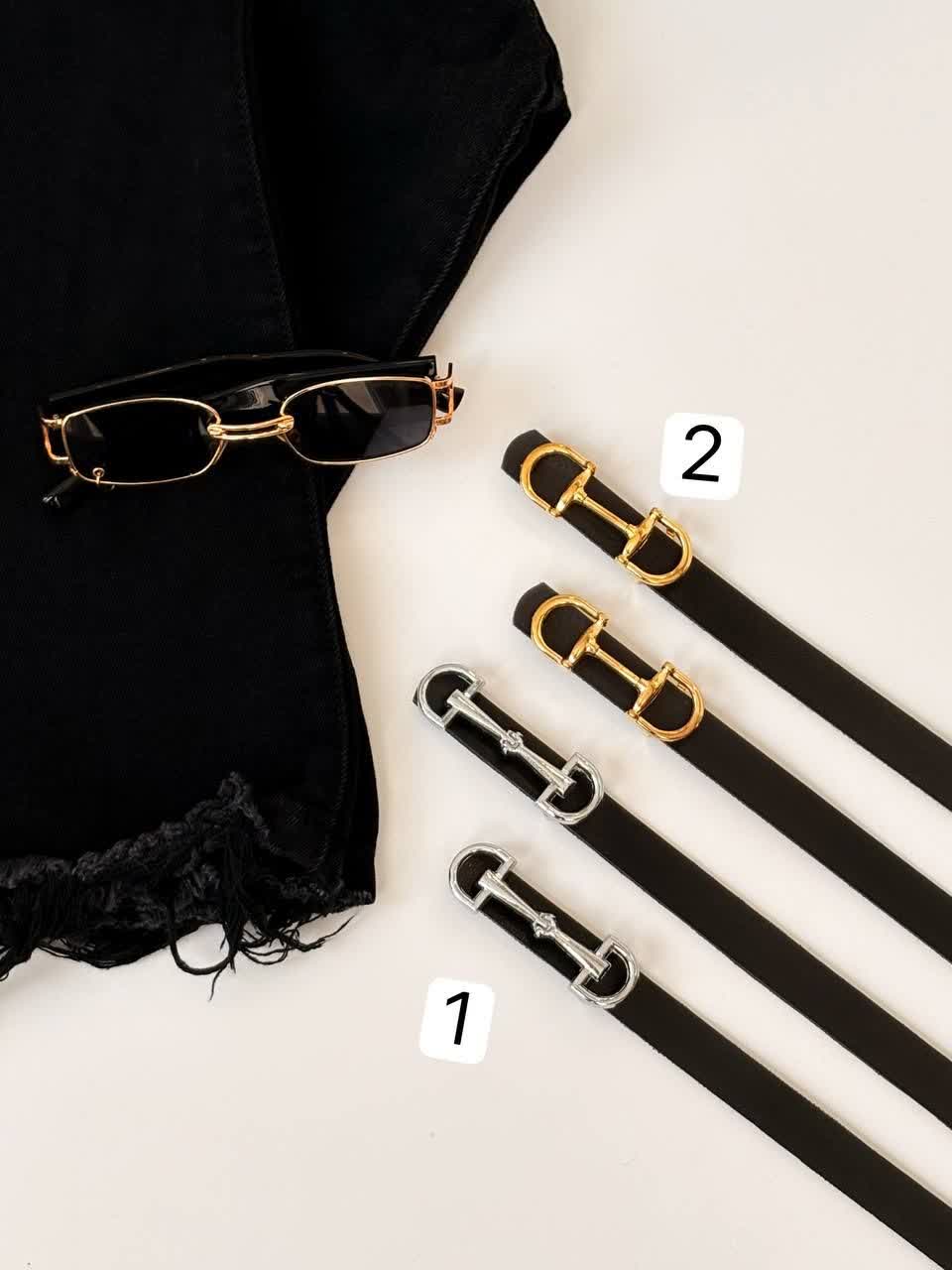 3254-کمربند 2 سانت چرم وارداتی