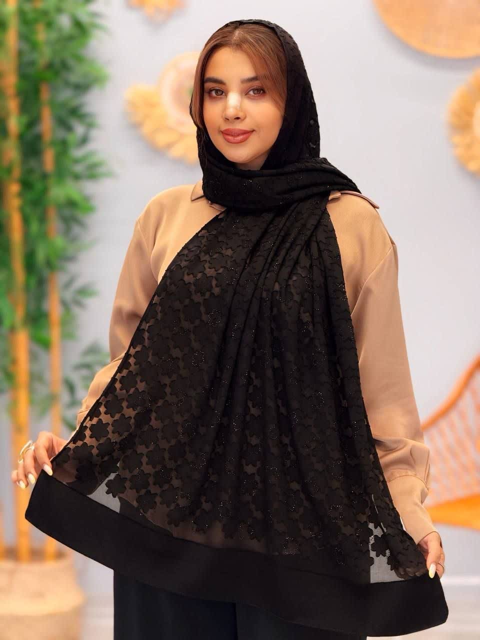 3257-شال وارداتی سلما(ویژه محرم)