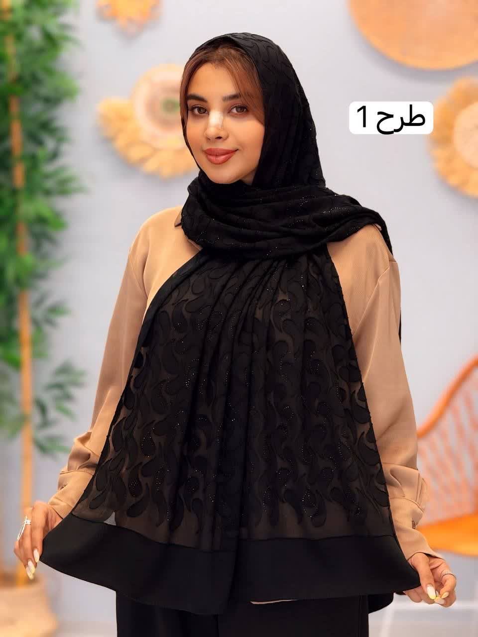 3257-شال وارداتی سلما(ویژه محرم)