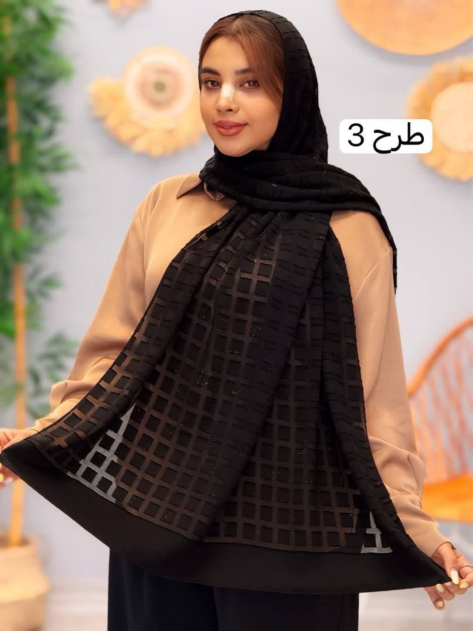 3257-شال وارداتی سلما(ویژه محرم)