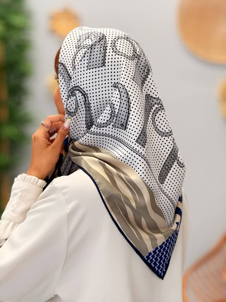 3265-روسری ابریشم وارداتی