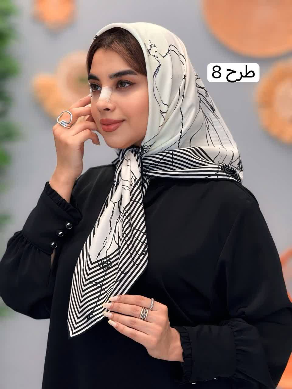 3265-روسری ابریشم وارداتی