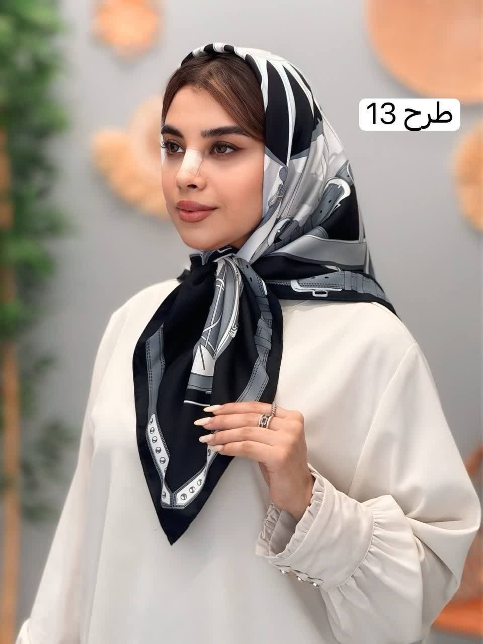 3265-روسری ابریشم وارداتی