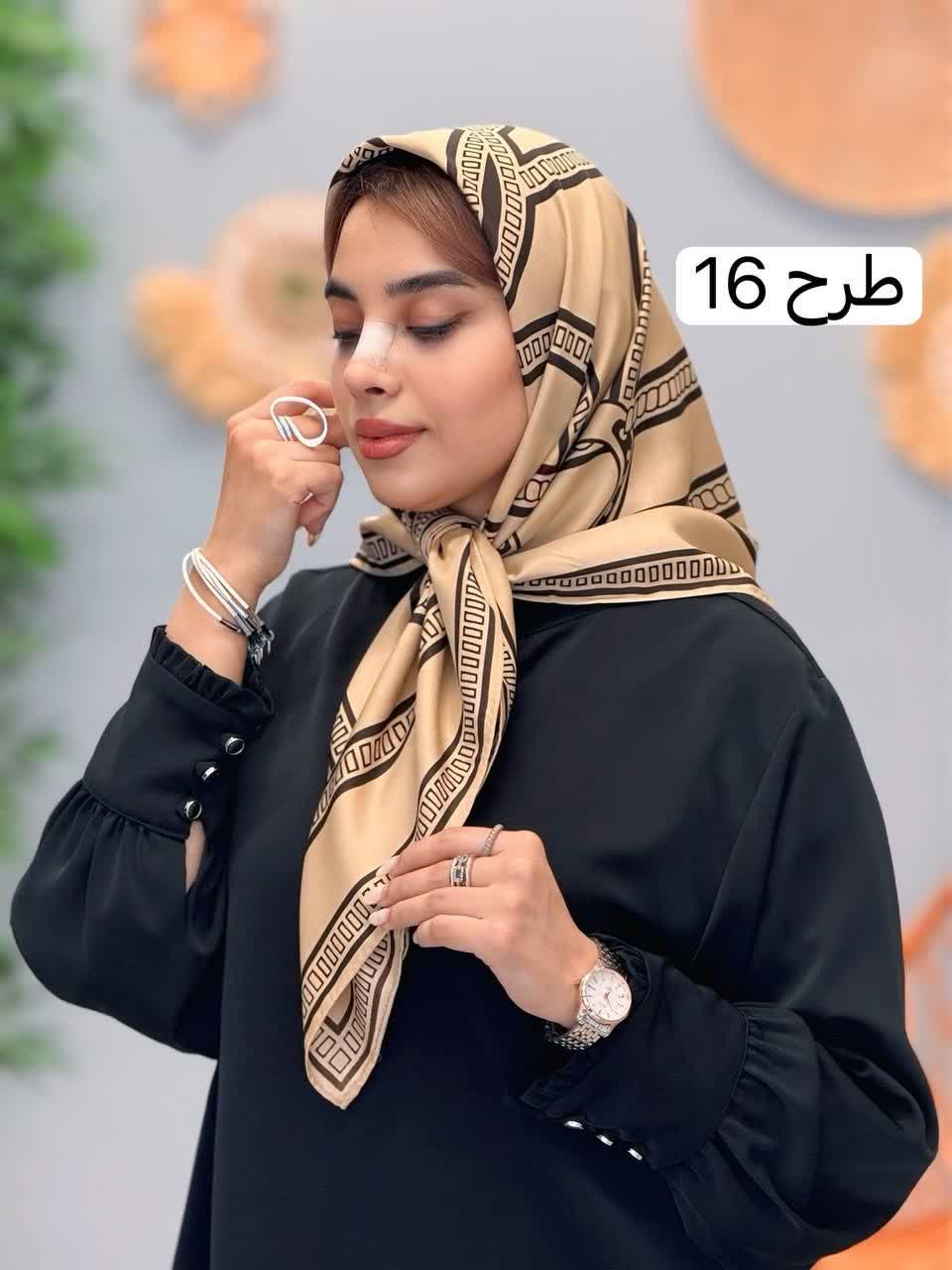 3265-روسری ابریشم وارداتی