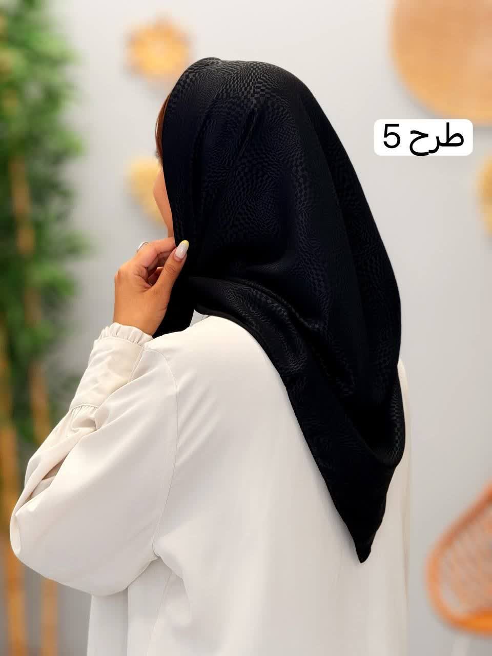 3272-روسری کرپ گلشید