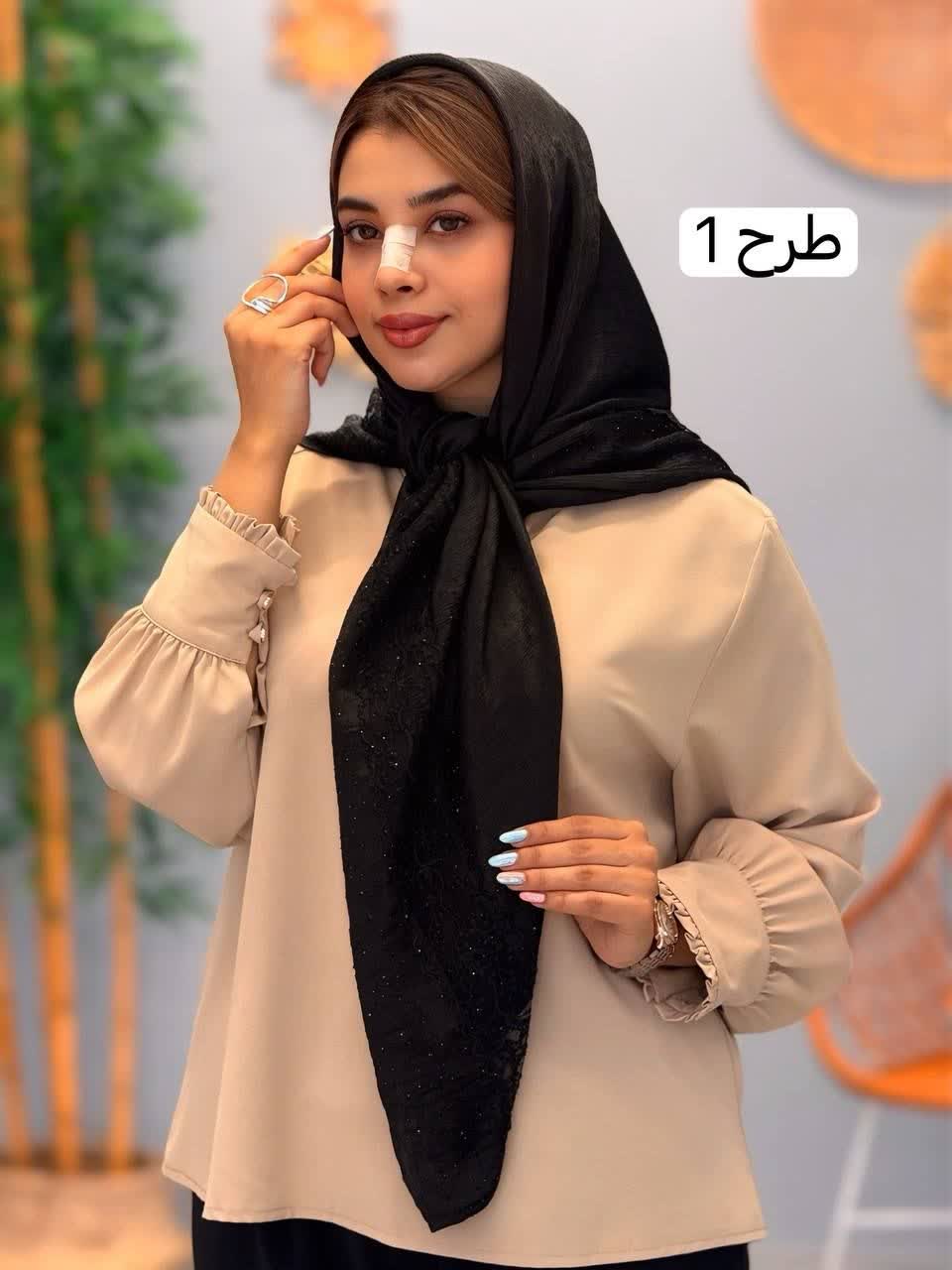 3281-روسری وارداتی گلشیفته