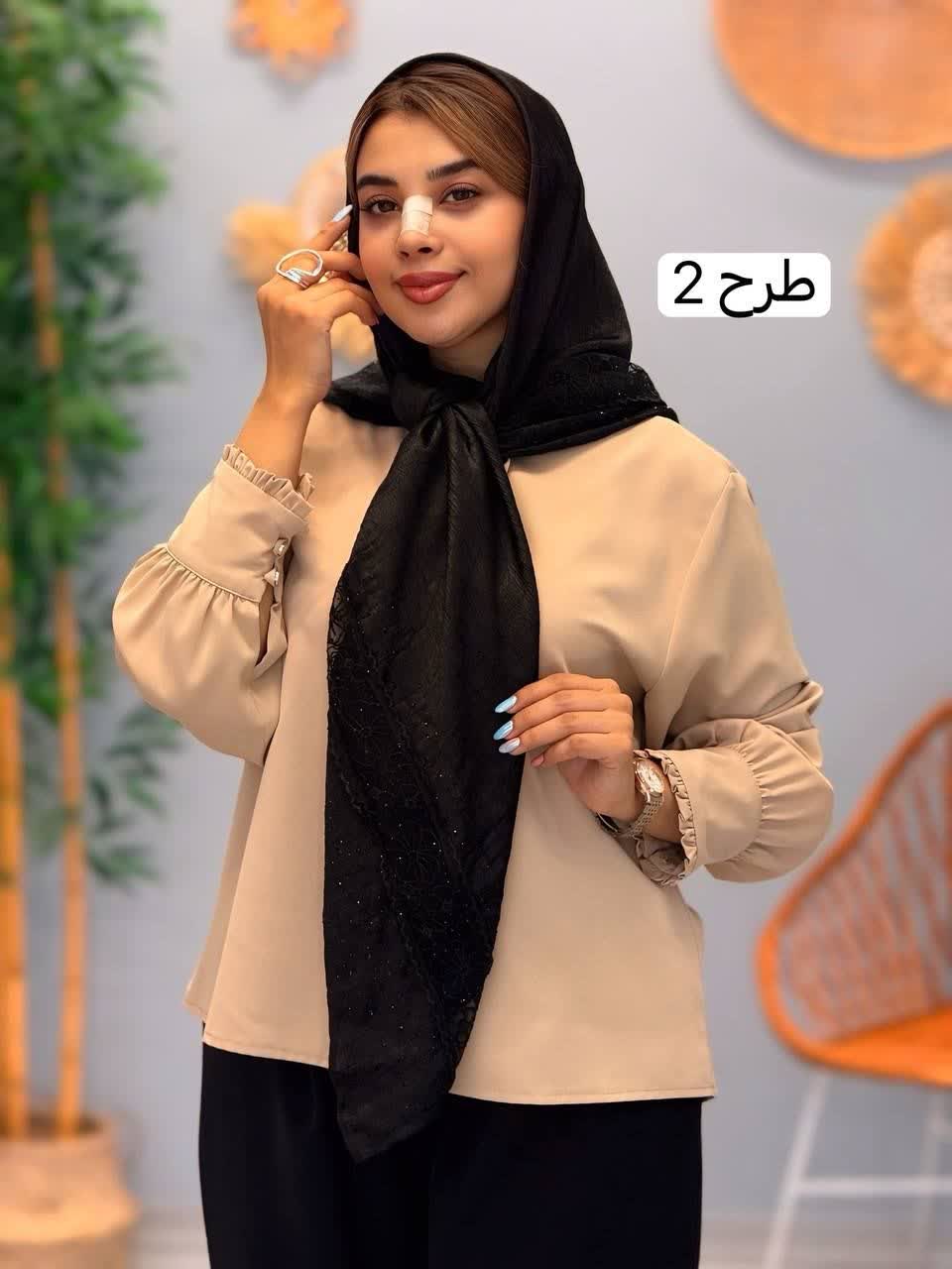 3281-روسری وارداتی گلشیفته