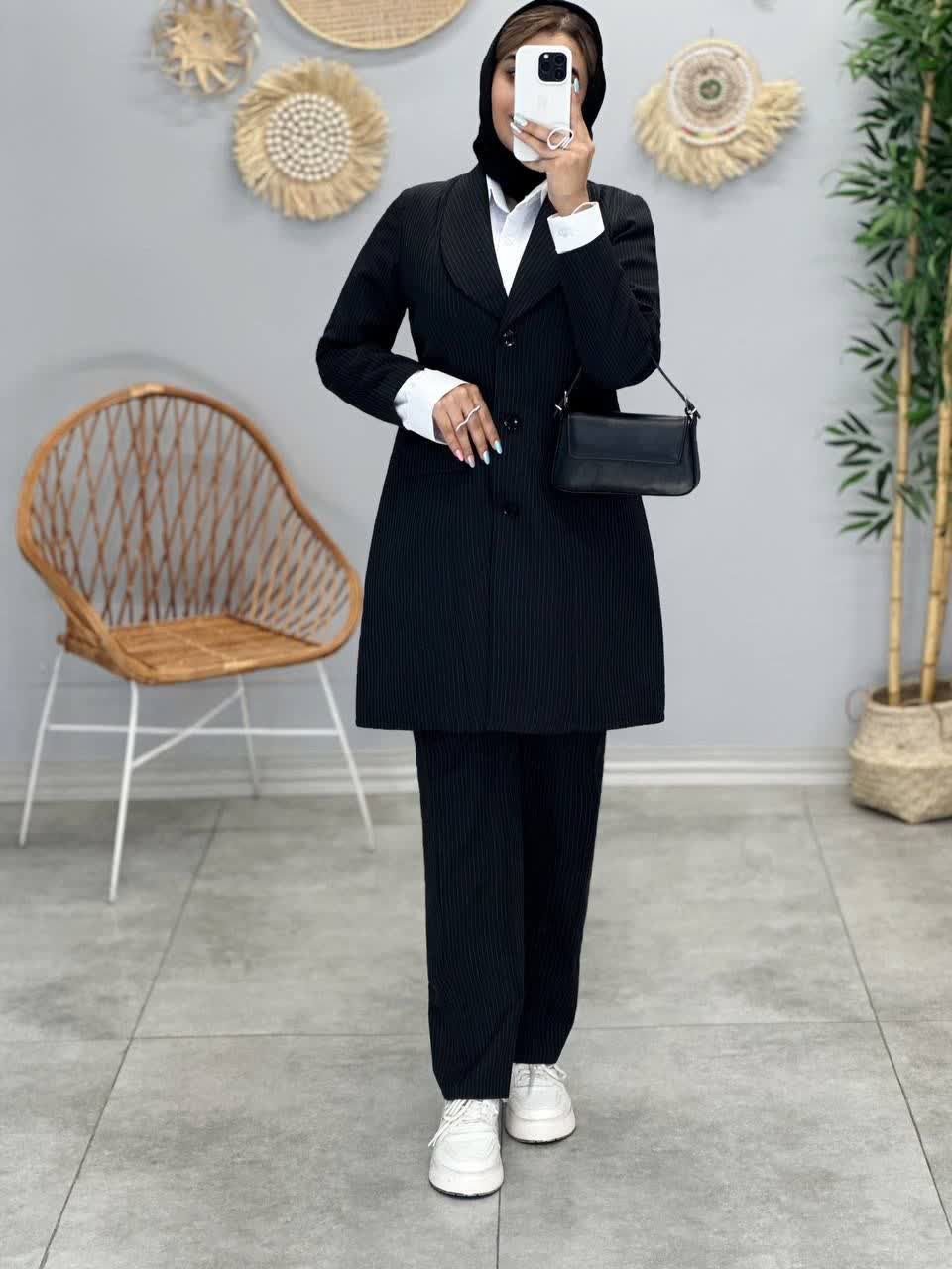 3284-کت و شلوار اداری فاستونی