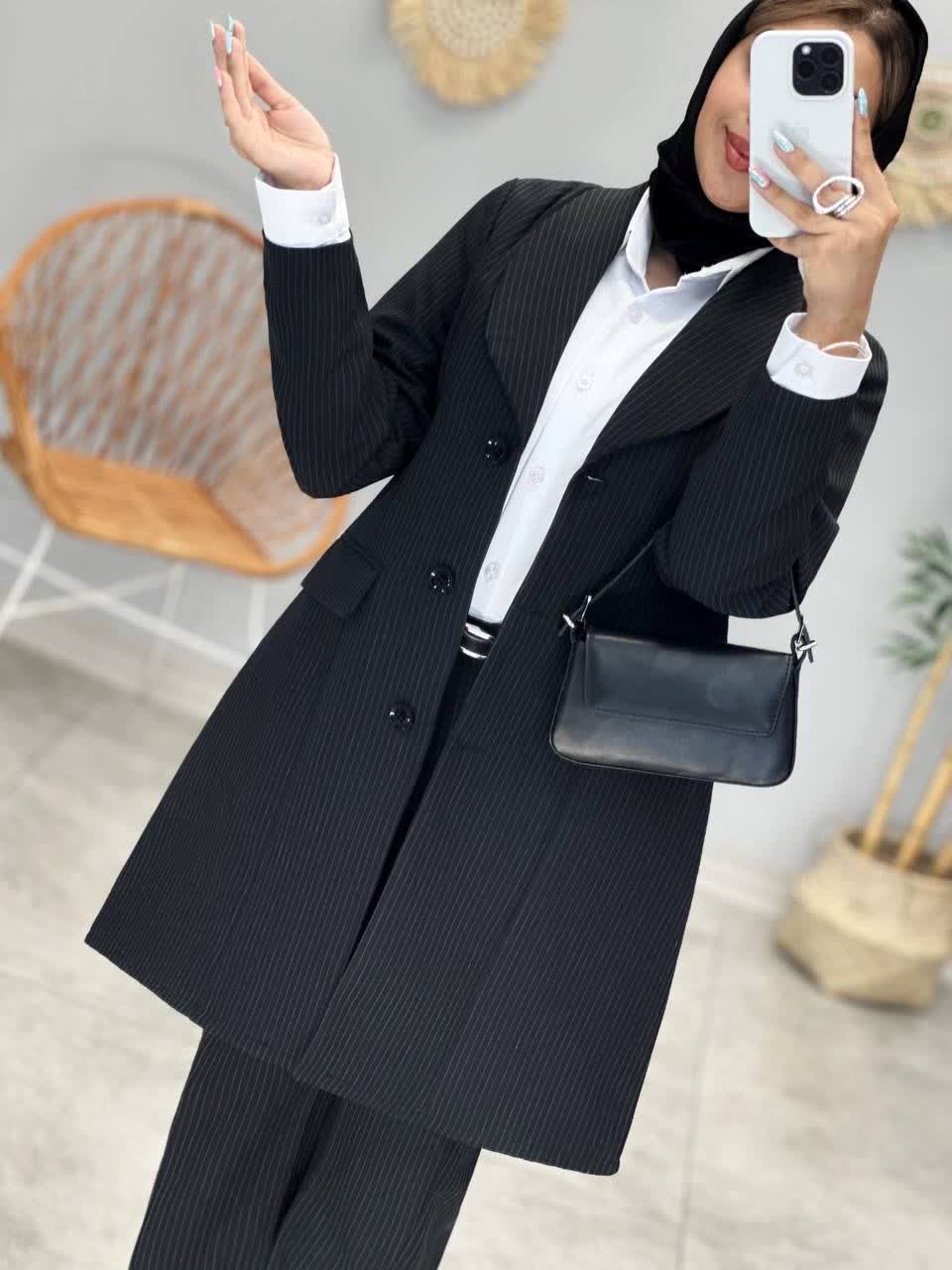 3284-کت و شلوار اداری فاستونی