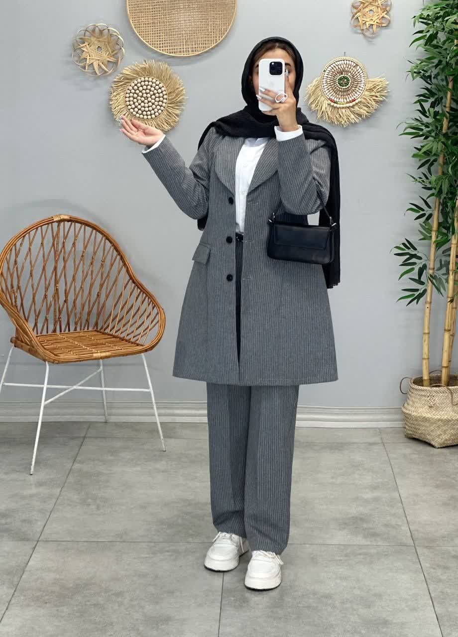 3284-کت و شلوار اداری فاستونی