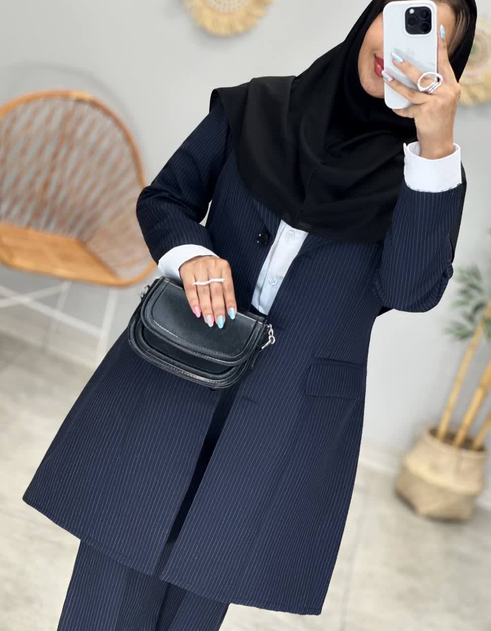 3284-کت و شلوار اداری فاستونی