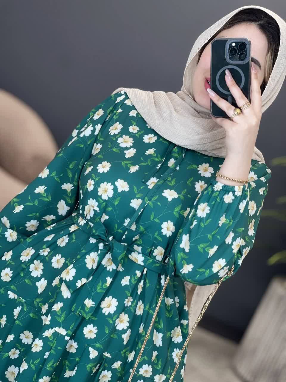 3163-پیراهن بلند نوردخت