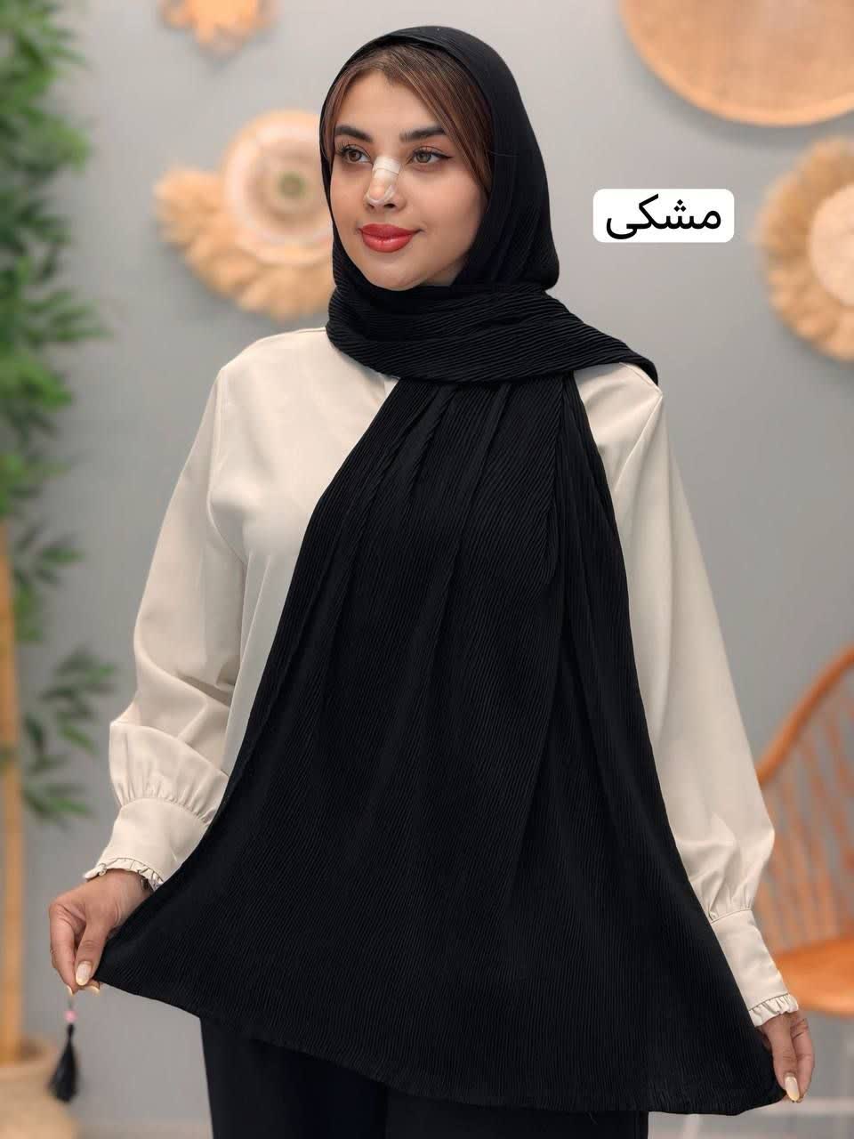 3285-شال پلیسه هلیا