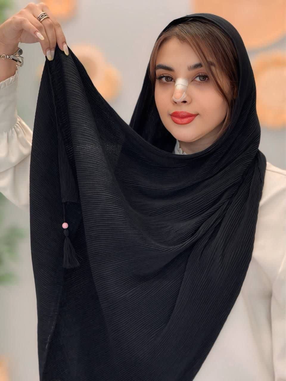 3285-شال پلیسه هلیا