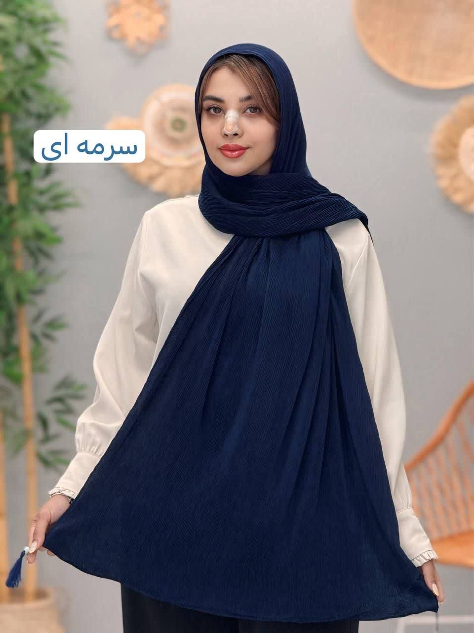 3285-شال پلیسه هلیا