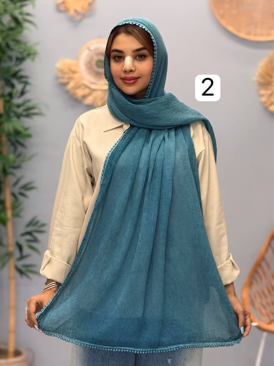 3292-شال دور عدسی