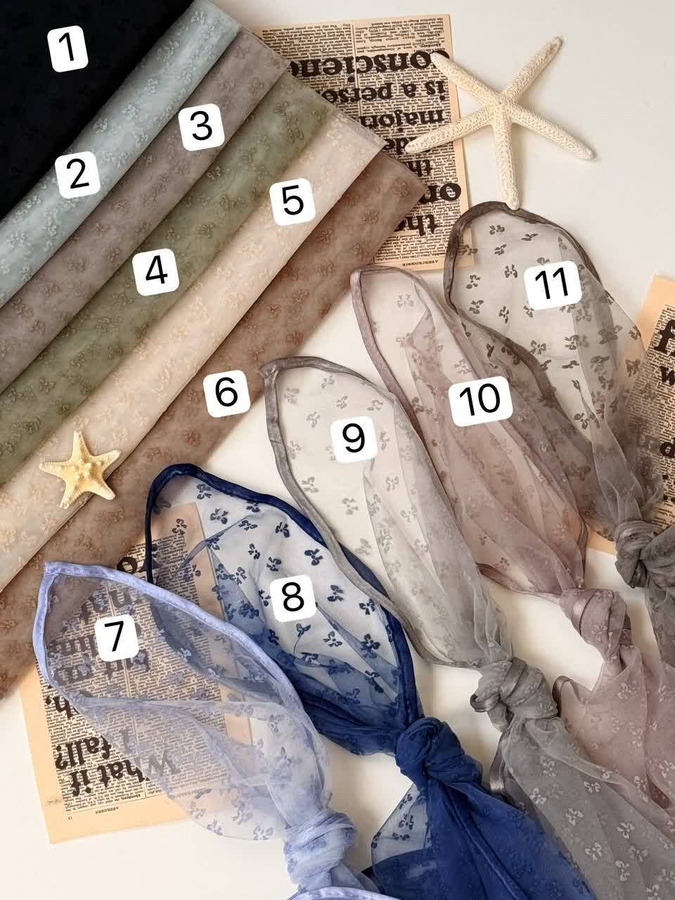 3293-شال توری ویسکوزرینا