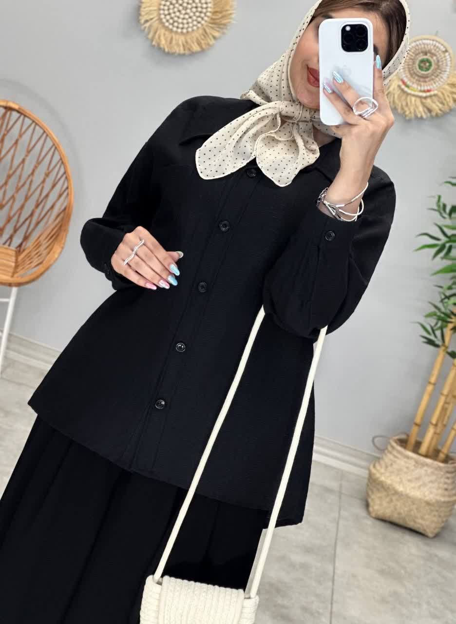 3289-ست شومیز و شلوار میرا