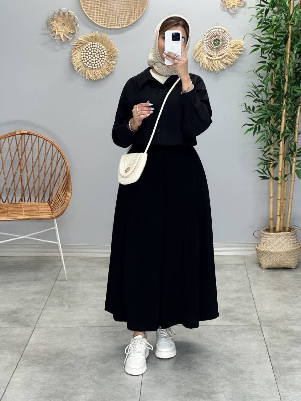 3289-ست شومیز و شلوار میرا