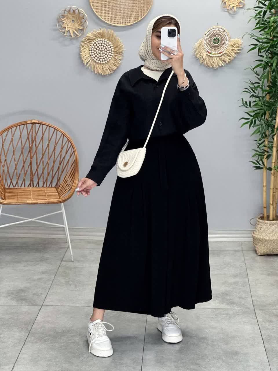 3289-ست شومیز و شلوار میرا