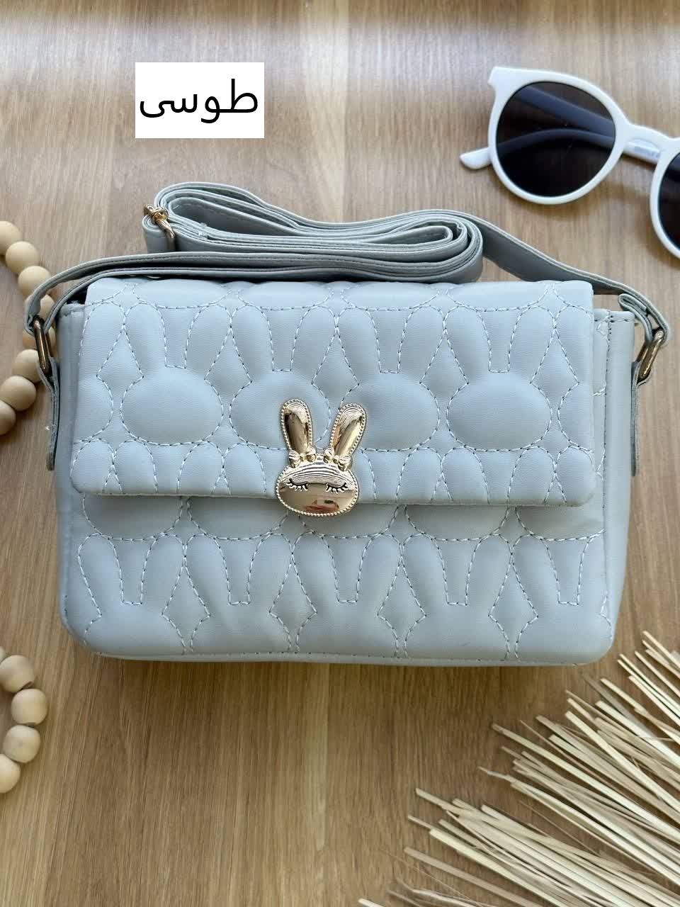 0014 - کیف گلدوزی خرگوشی