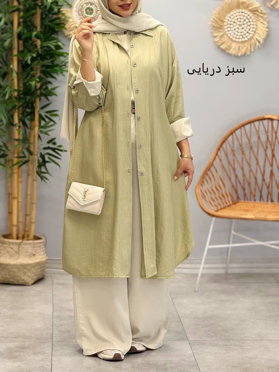 3324-مانتو مزونی فلور