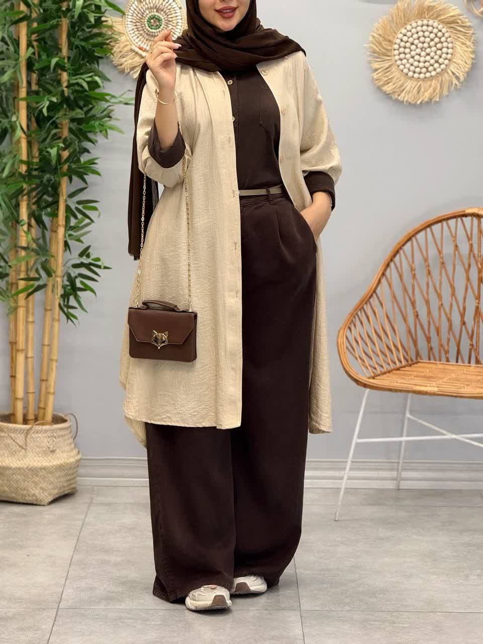 3324-مانتو مزونی فلور