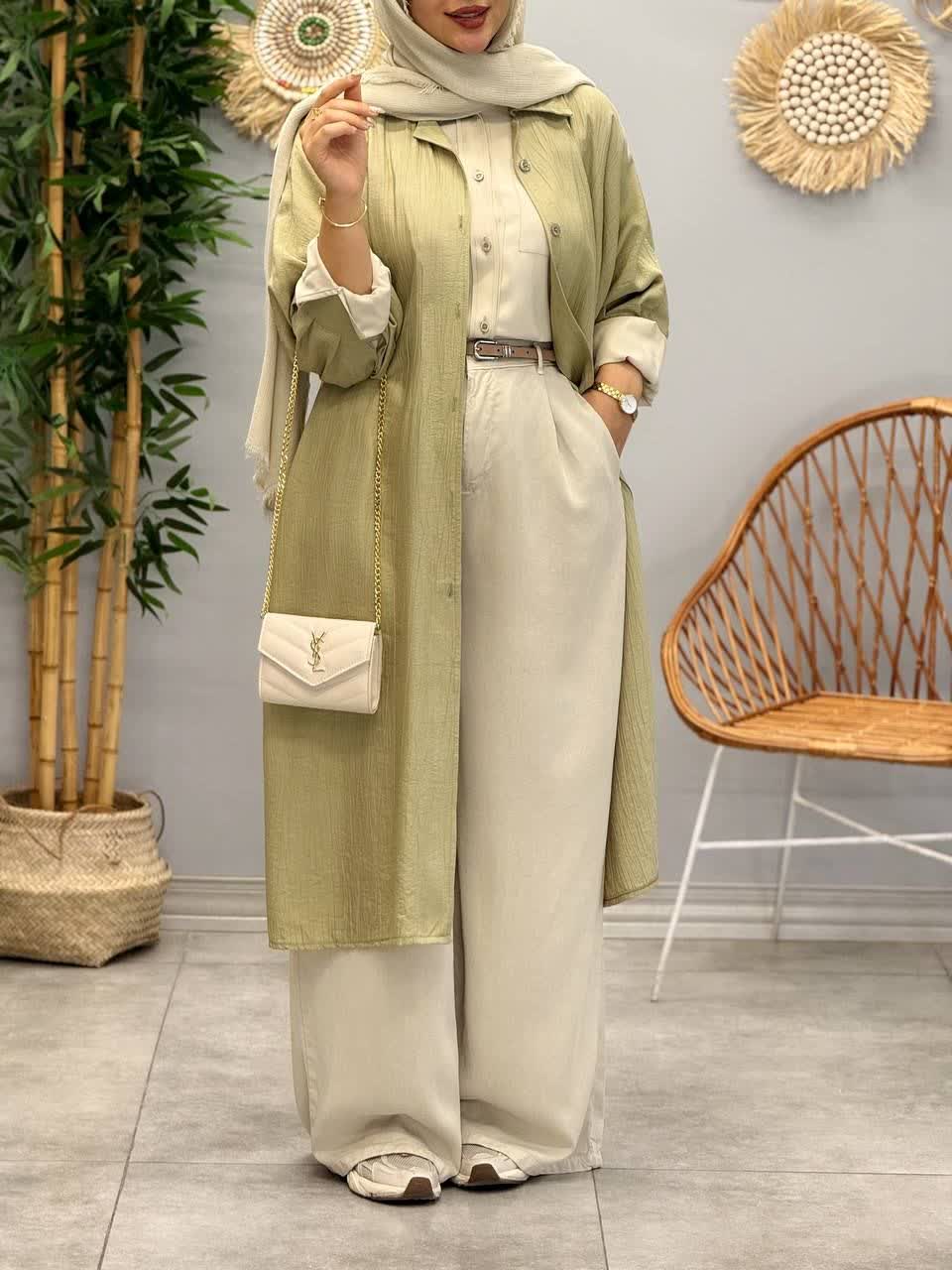 3324-مانتو مزونی فلور