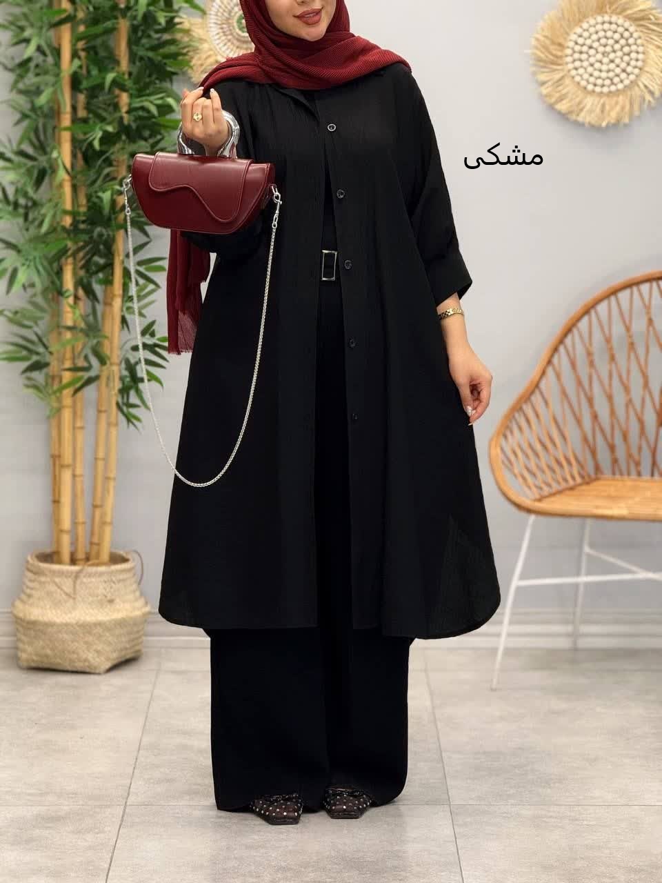 3324-مانتو مزونی فلور