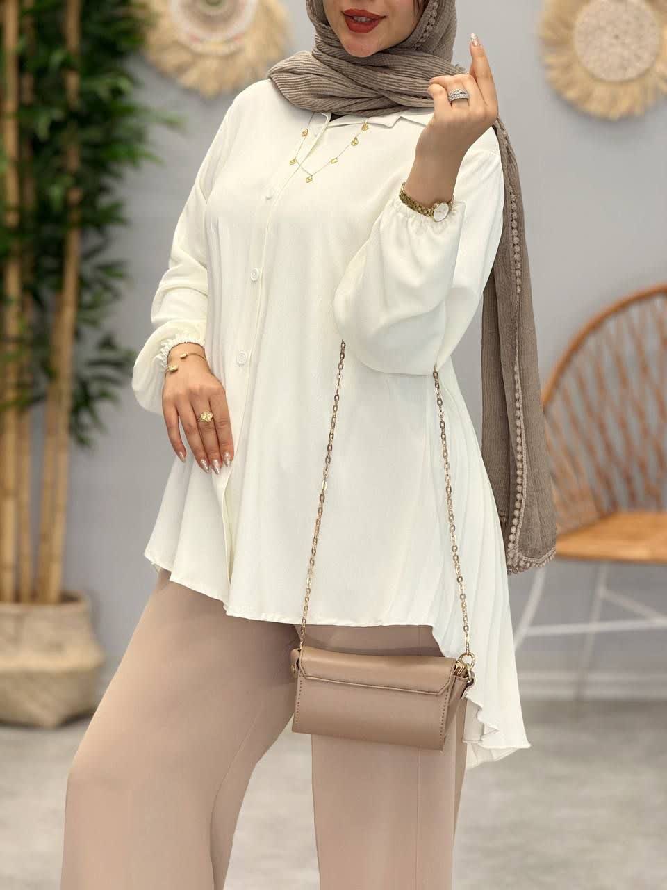 3329-شومیز پلیسه مشکات