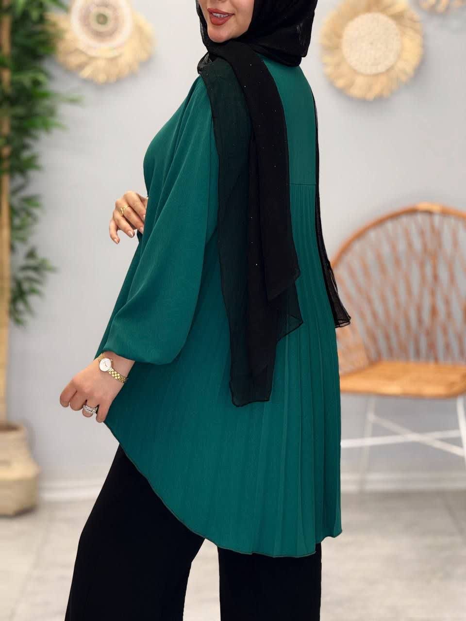 3329-شومیز پلیسه مشکات