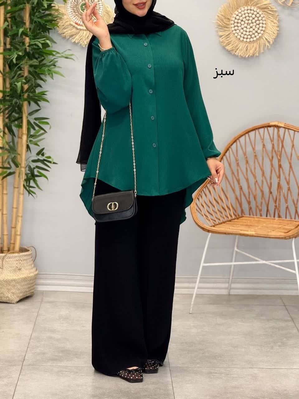 3329-شومیز پلیسه مشکات