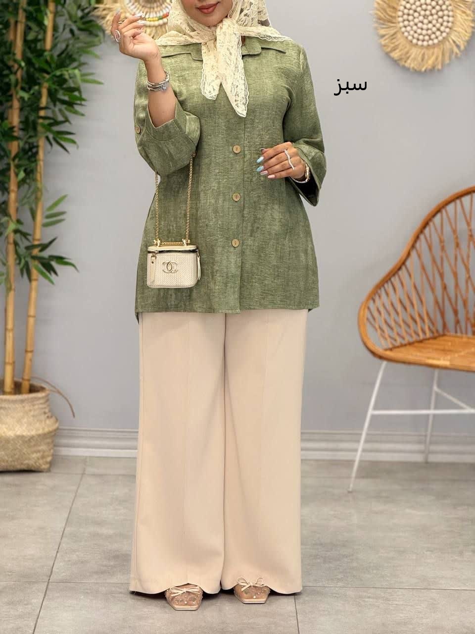 3343-شومیز گازوئیلی آنا