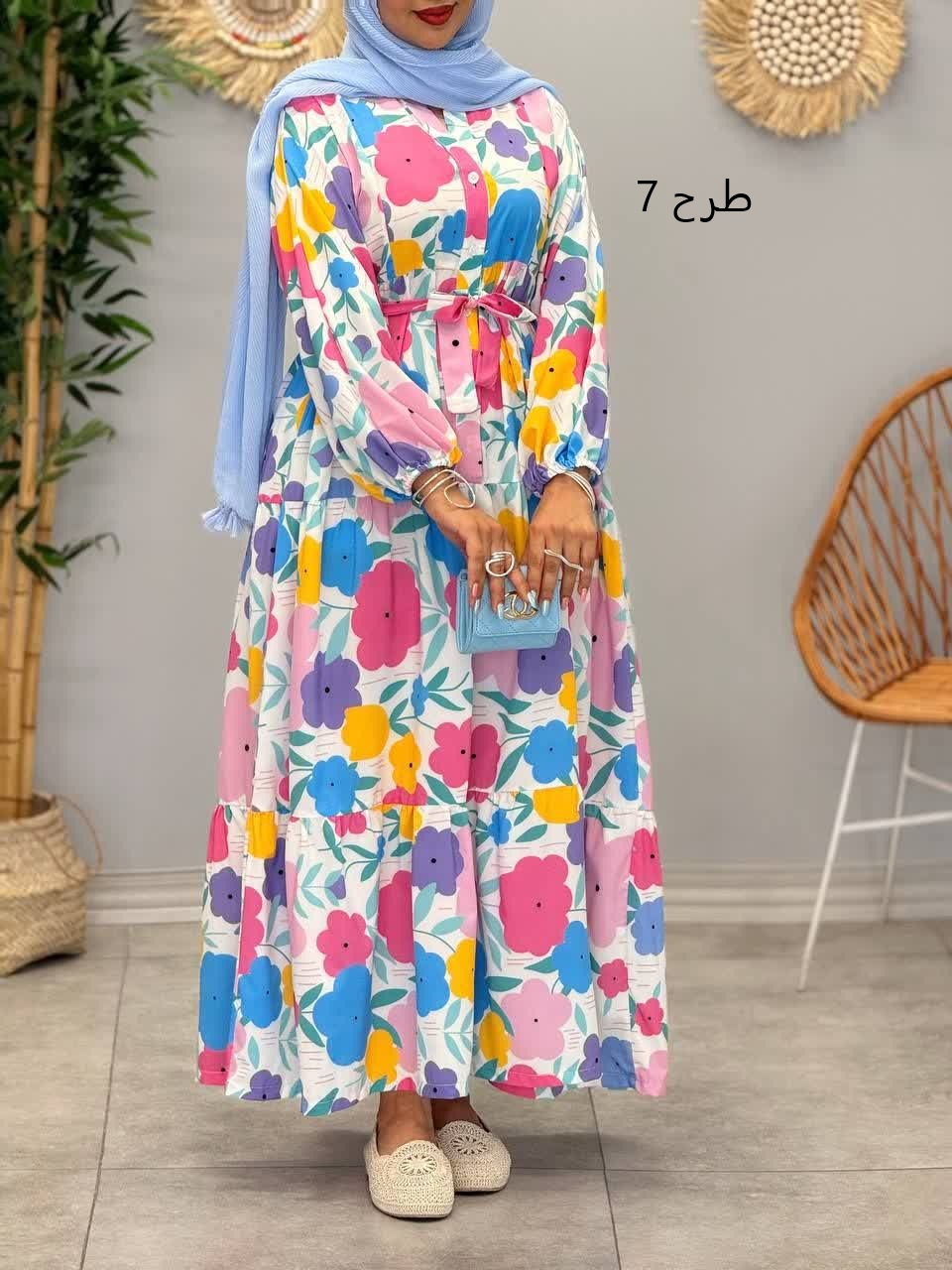 3344-پیراهن گلوریا