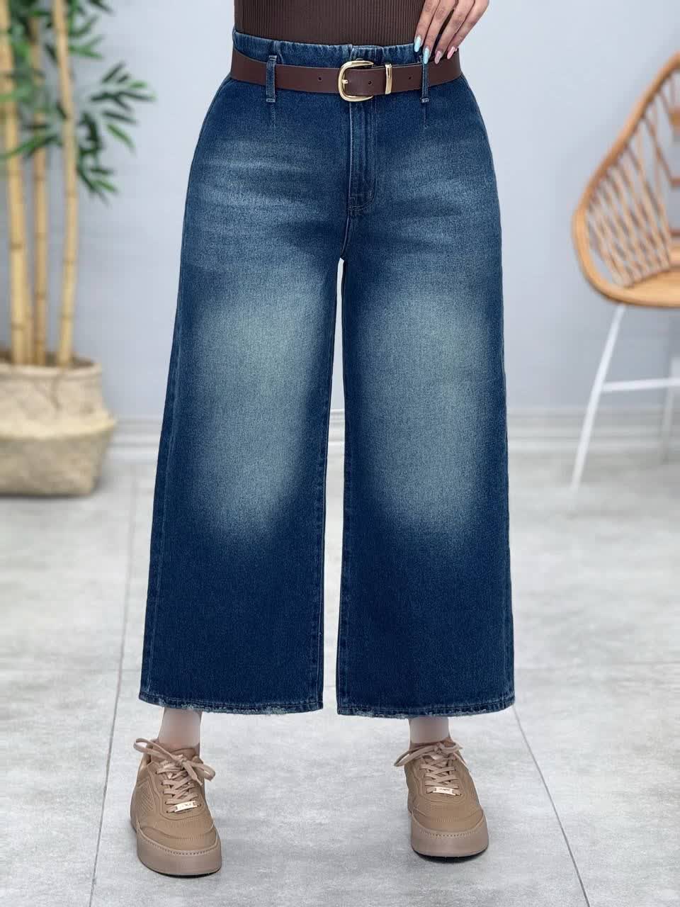 3074-شلوار واید لگ کد 522917