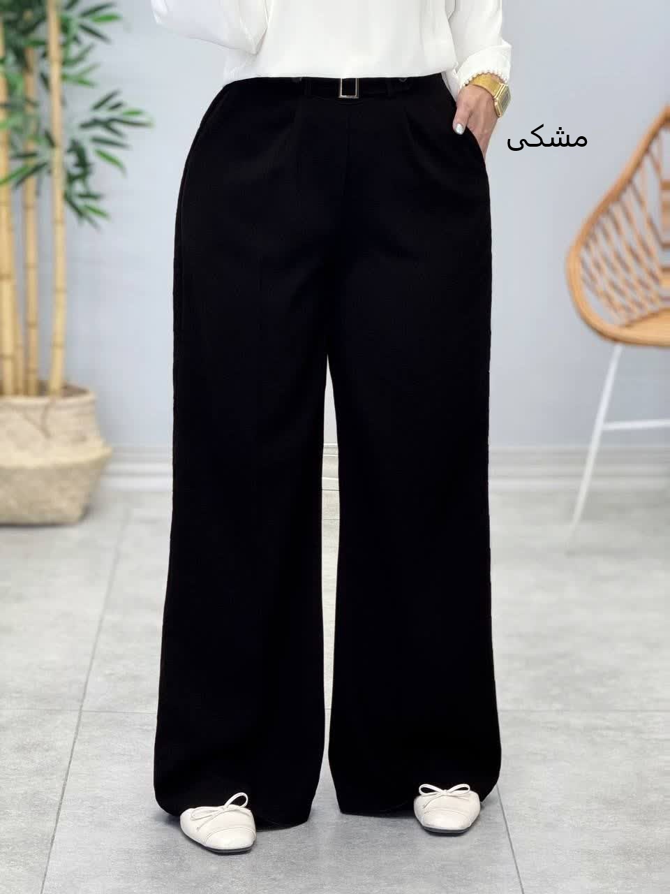 3375-شلوار فول بگ