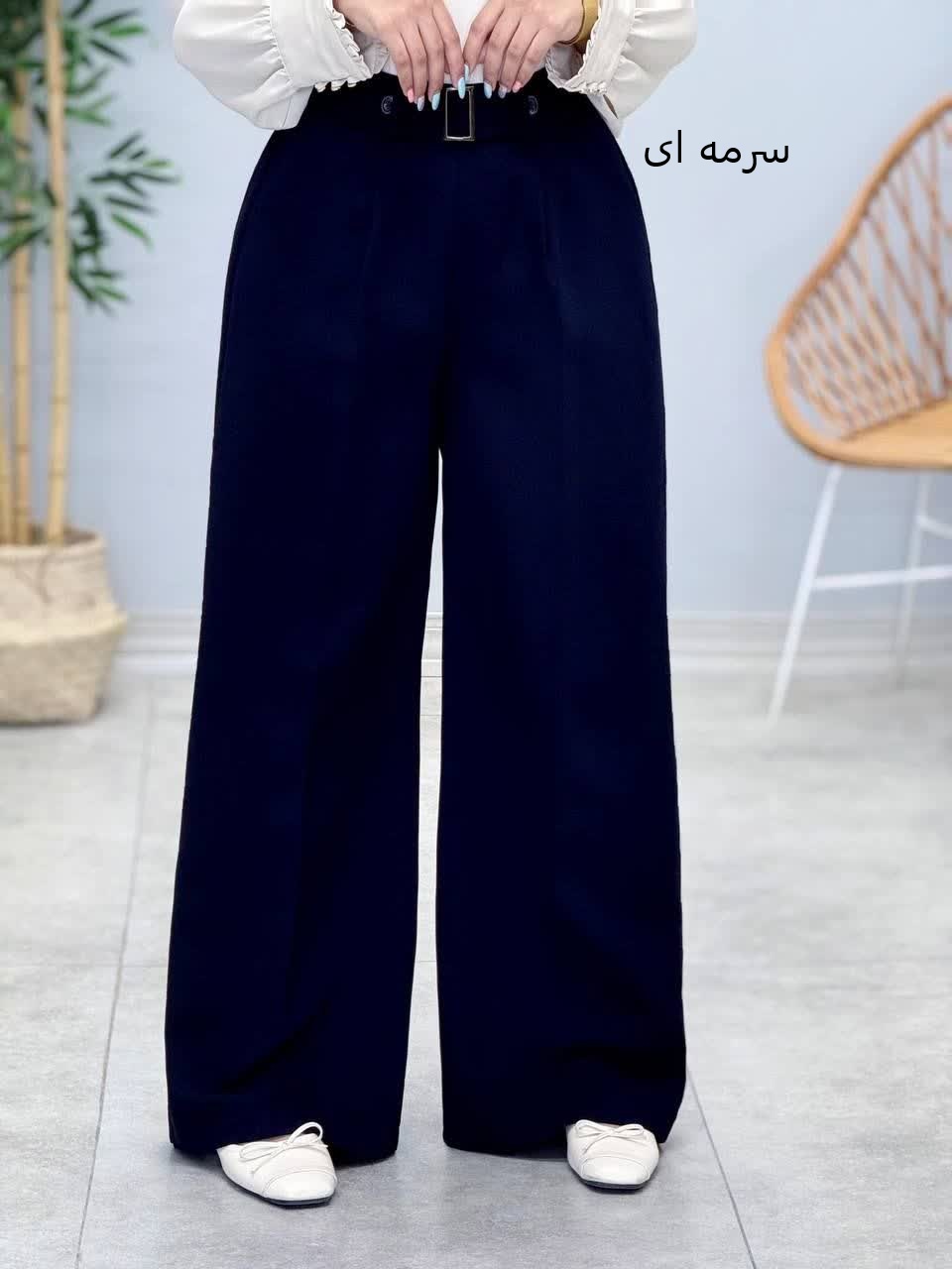 3375-شلوار فول بگ