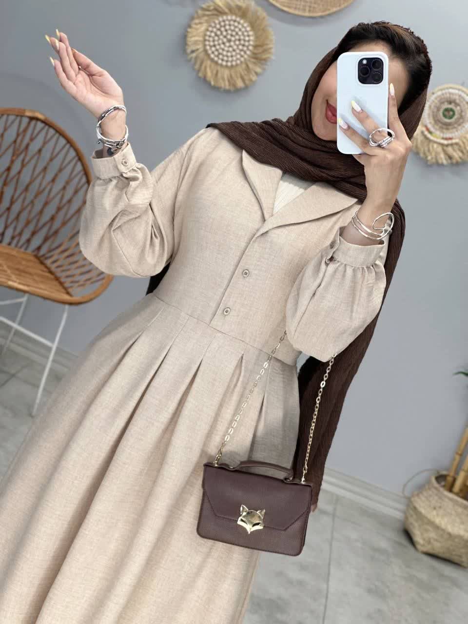 3161-مانتو مزونی هما