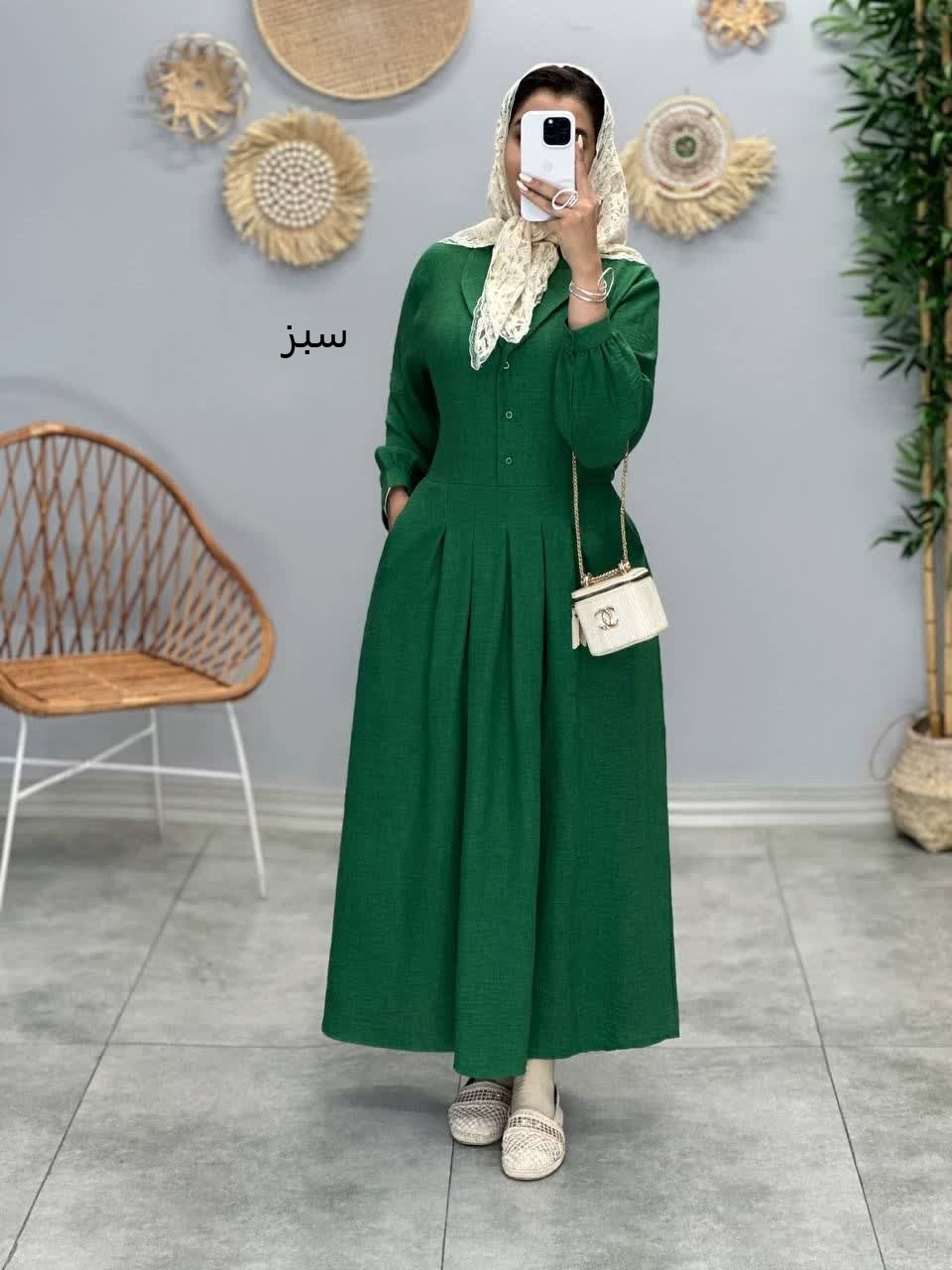 3161-مانتو مزونی هما