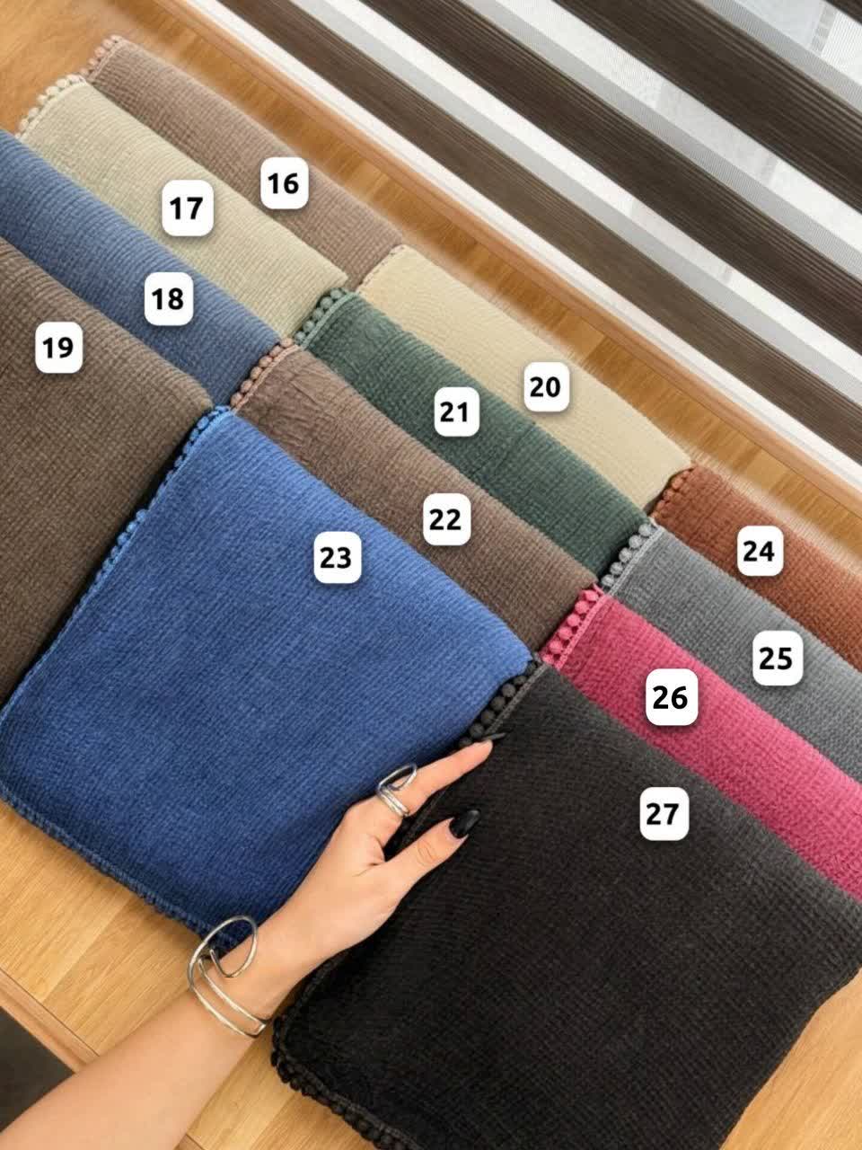 3292-شال دور عدسی