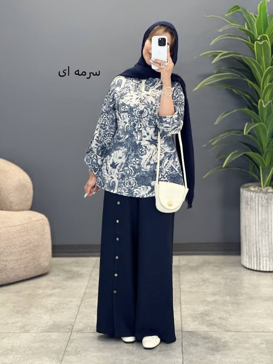 3384-ست آبرنگی دکمه چوبی