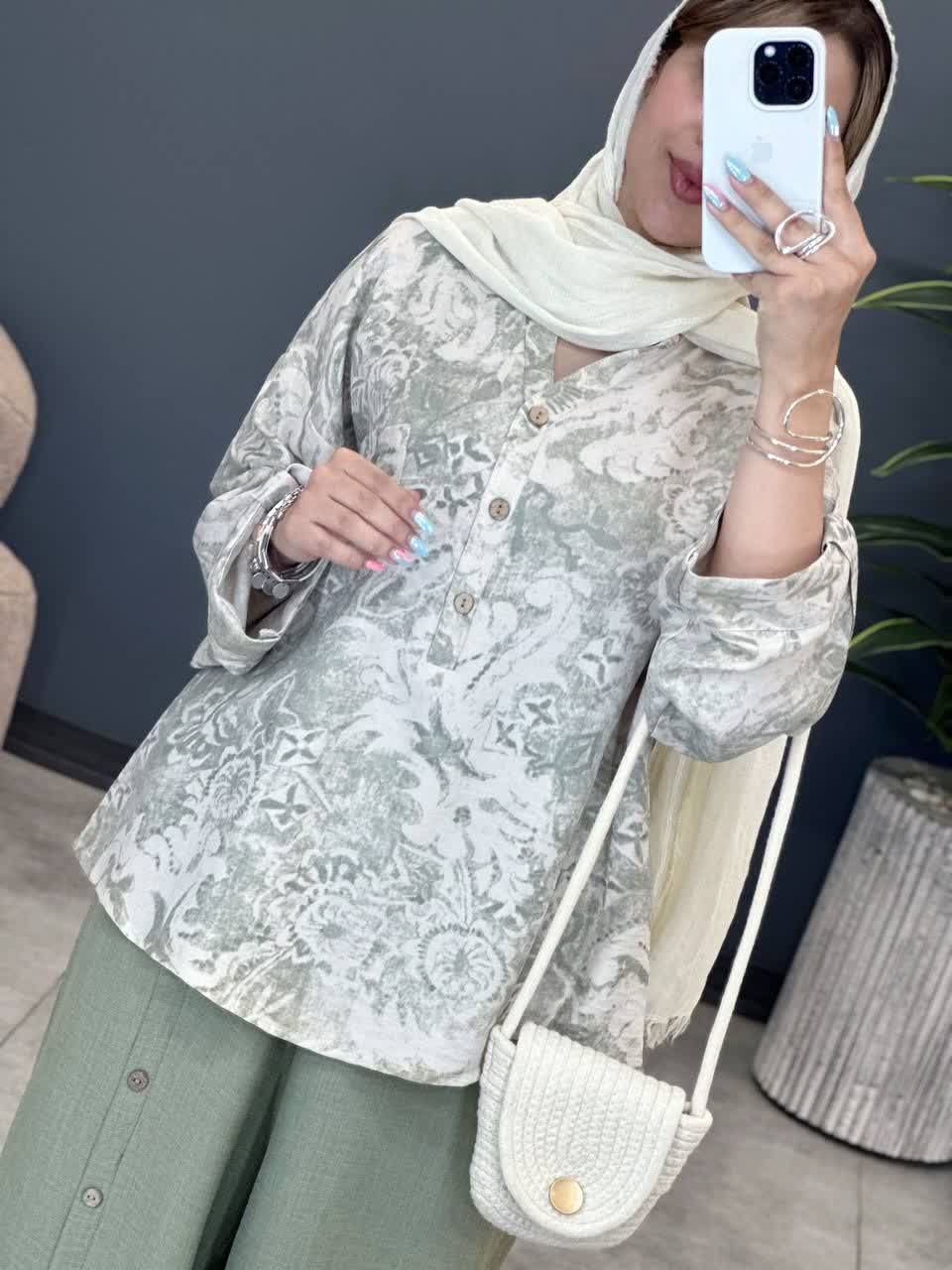 3384-ست آبرنگی دکمه چوبی