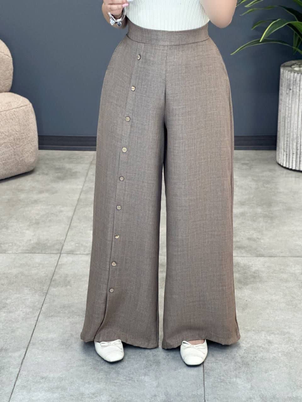 3384-ست آبرنگی دکمه چوبی