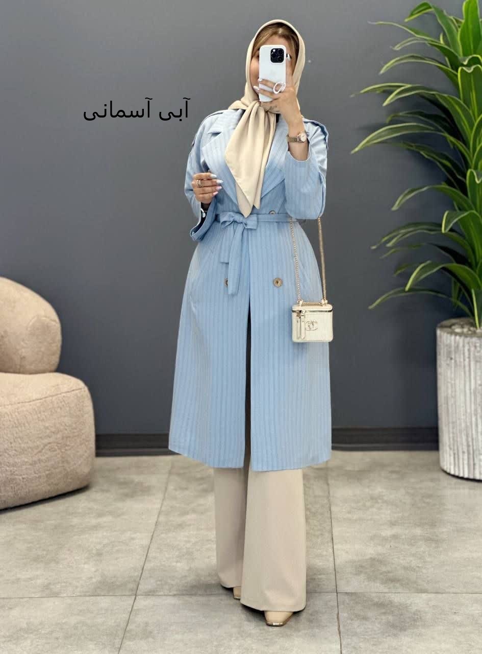 3385-مانتو بلند رزالین