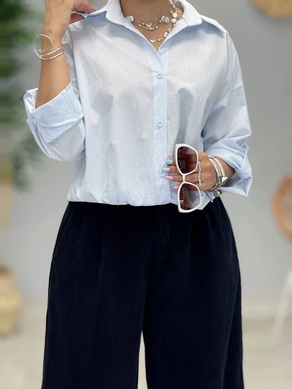 3386 - شومیز گره ای راشل