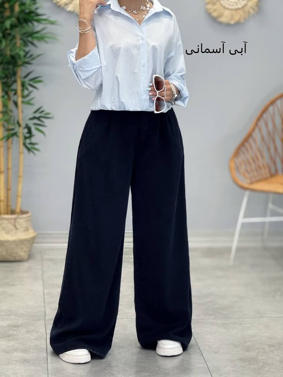 3386 - شومیز گره ای راشل