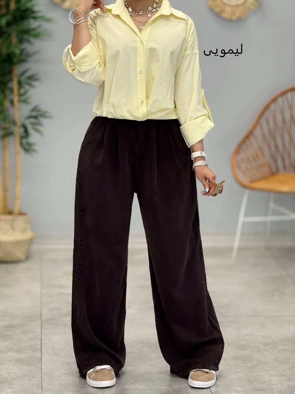 3386 - شومیز گره ای راشل