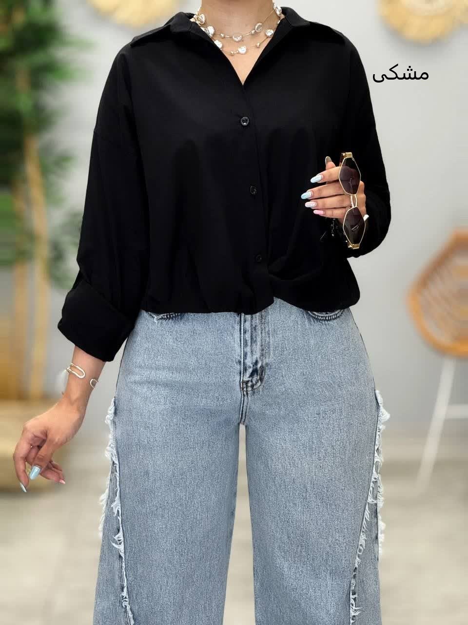 3386 - شومیز گره ای راشل