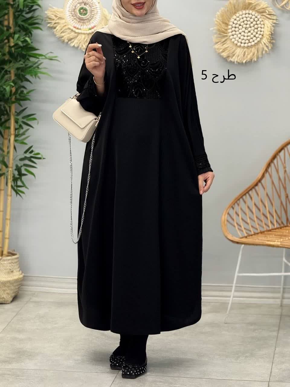 3387-عبایی مزونی الین